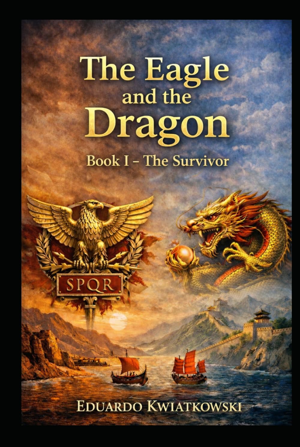 The Eagle and the Dragon: Book I - The Survivor: A historical novel about the Rome that could have been. (Alternate Histories)