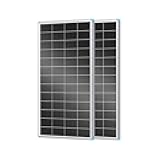 Renogy N-Type 400 Watt Solar Panel 24 Volt, 2Pcs 200W Solar Panels 16BB 25% High-Efficiency, PV Module Power Charger for RV Marine Cabin Roof Home Farm Battery and Other Off-Grid Applications