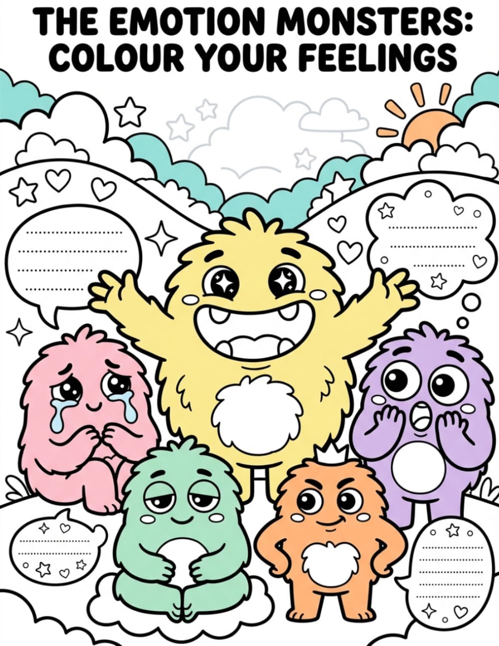 The Emotion Monsters: Colour Your Feelings
