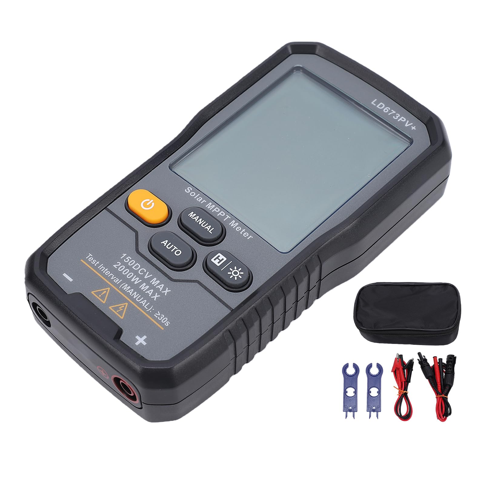 FTVOGUE Tester Napięcia Panelu Słonecznego 2000W, 12-150V, do Systemów