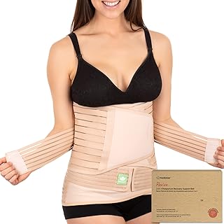 3 in 1 Postpartum Belly Support Recovery Wrap – Postpartum Belly Band – After Birth Brace – Slimming Girdles – Body Shaper...