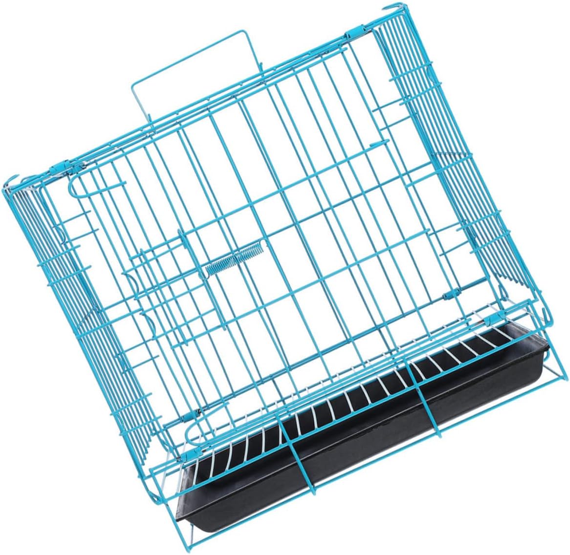 BESPORTBLE Portable Cat Cage Stylish Design Lightweight Bunny and Dog Crate for Compact Tray for Pets