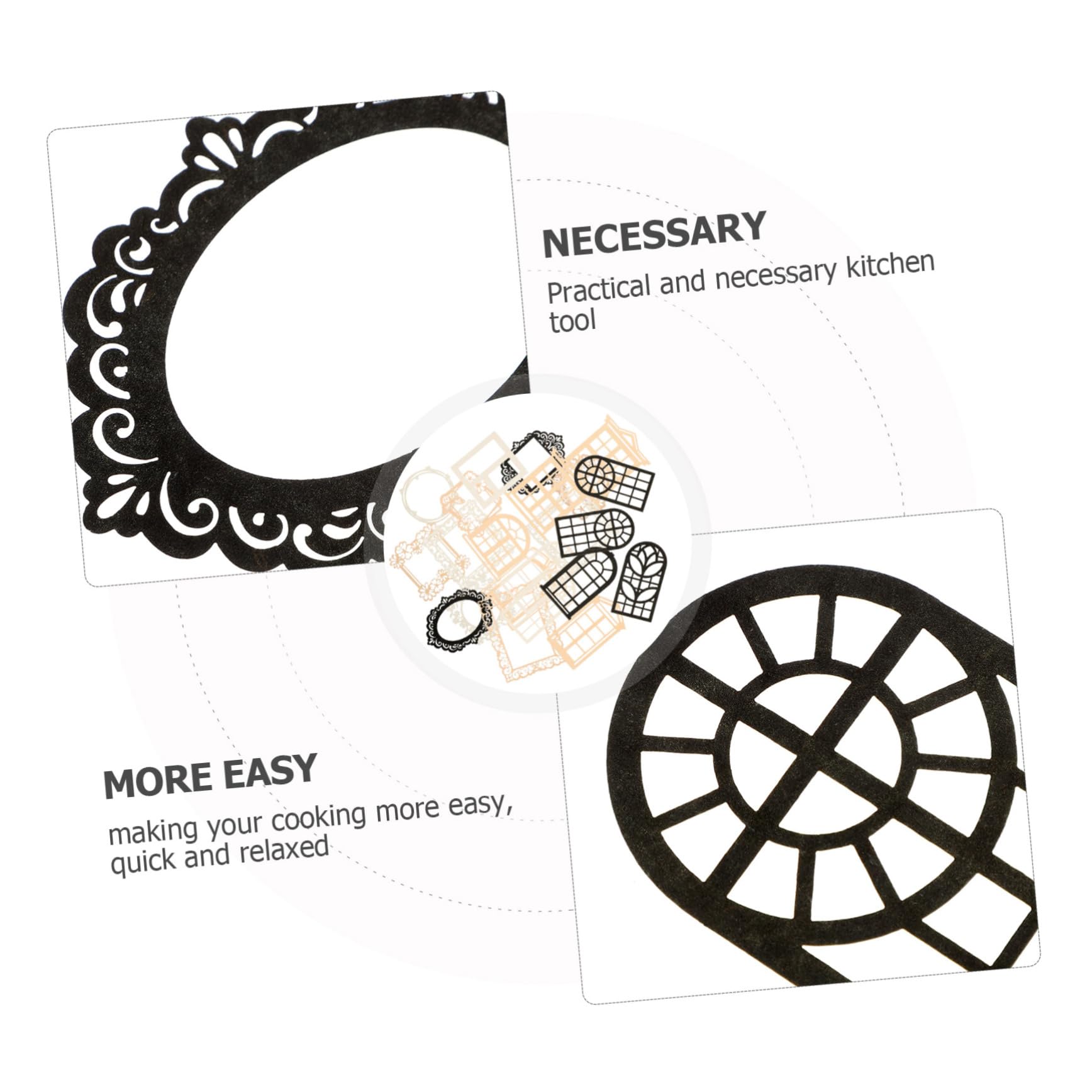HOODANCOS 200pezzi Per Scrapbooking Materiali Decorativi Per Per Album Fotografici Diverse Fantasie Condividere