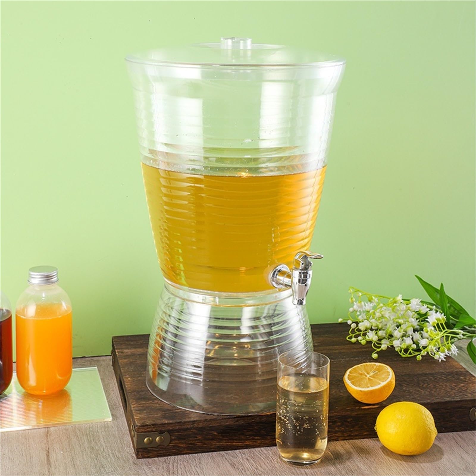 Distributeur Boisson Cocktail Distributeur De Boissons, Bière, Fût, avec Robinet Et Pichet À Jus Bière Jus Fêtes