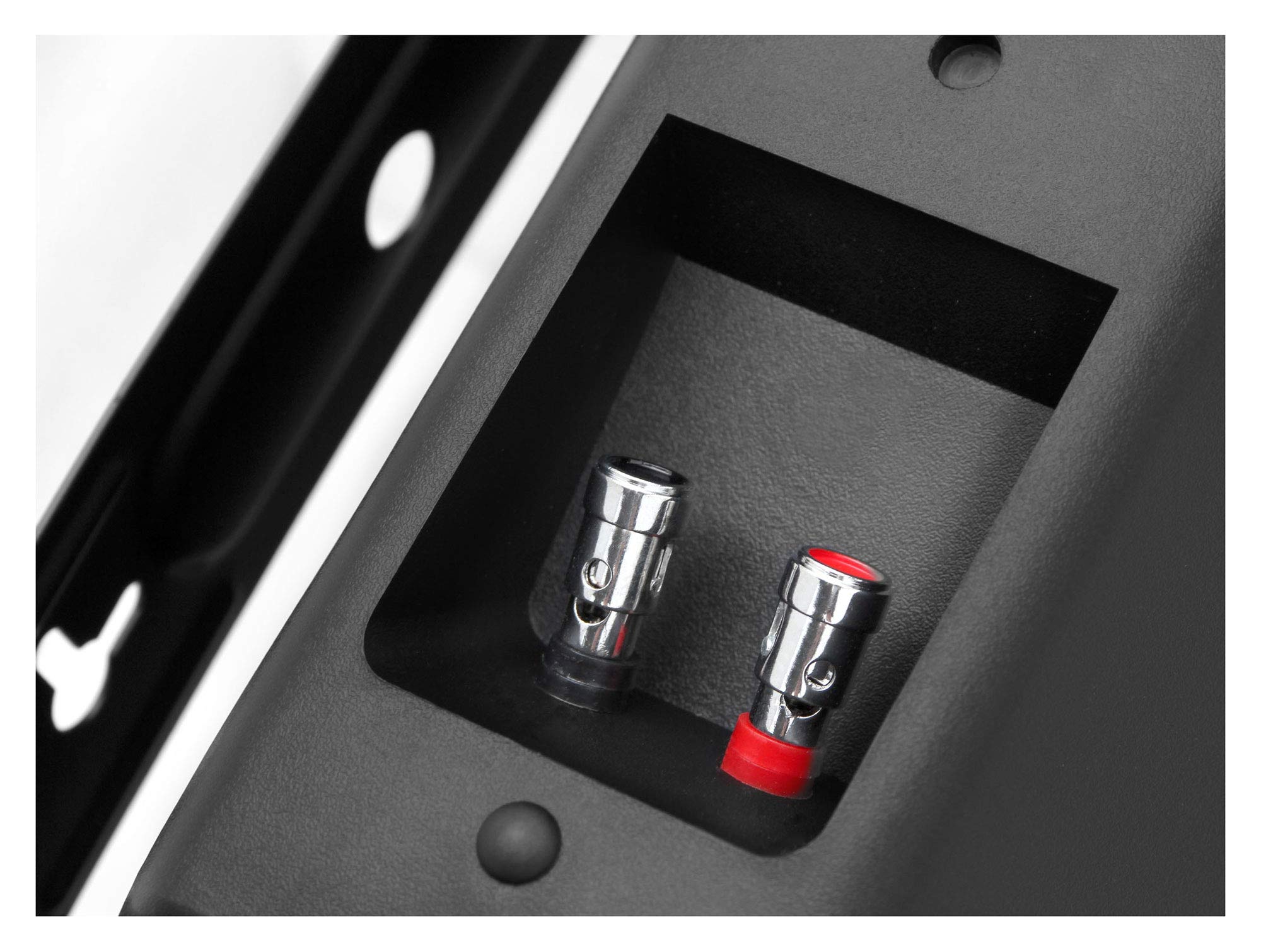 Pronomic USP-540 BK Coppia Diffusori da Parete HiFi Neri 160 Watt | Ideali per installazione fissa semplice su soffitti e pareti, Risposta in frequenza: 80 - 20.000 Hz, Impedenza: 8 Ohm, 5 x 18