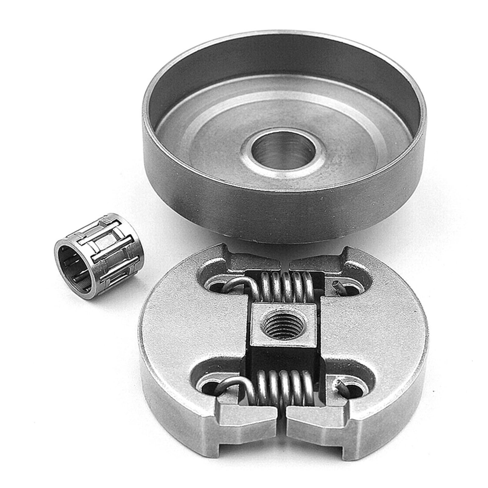 2 piezas de tambor embrague y amplificador;Cojinete aguja apto for motosierra 2500 25CC