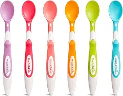 Munchkin® Colheres de bebê Soft Tip™, sem BPA, pacote com 6