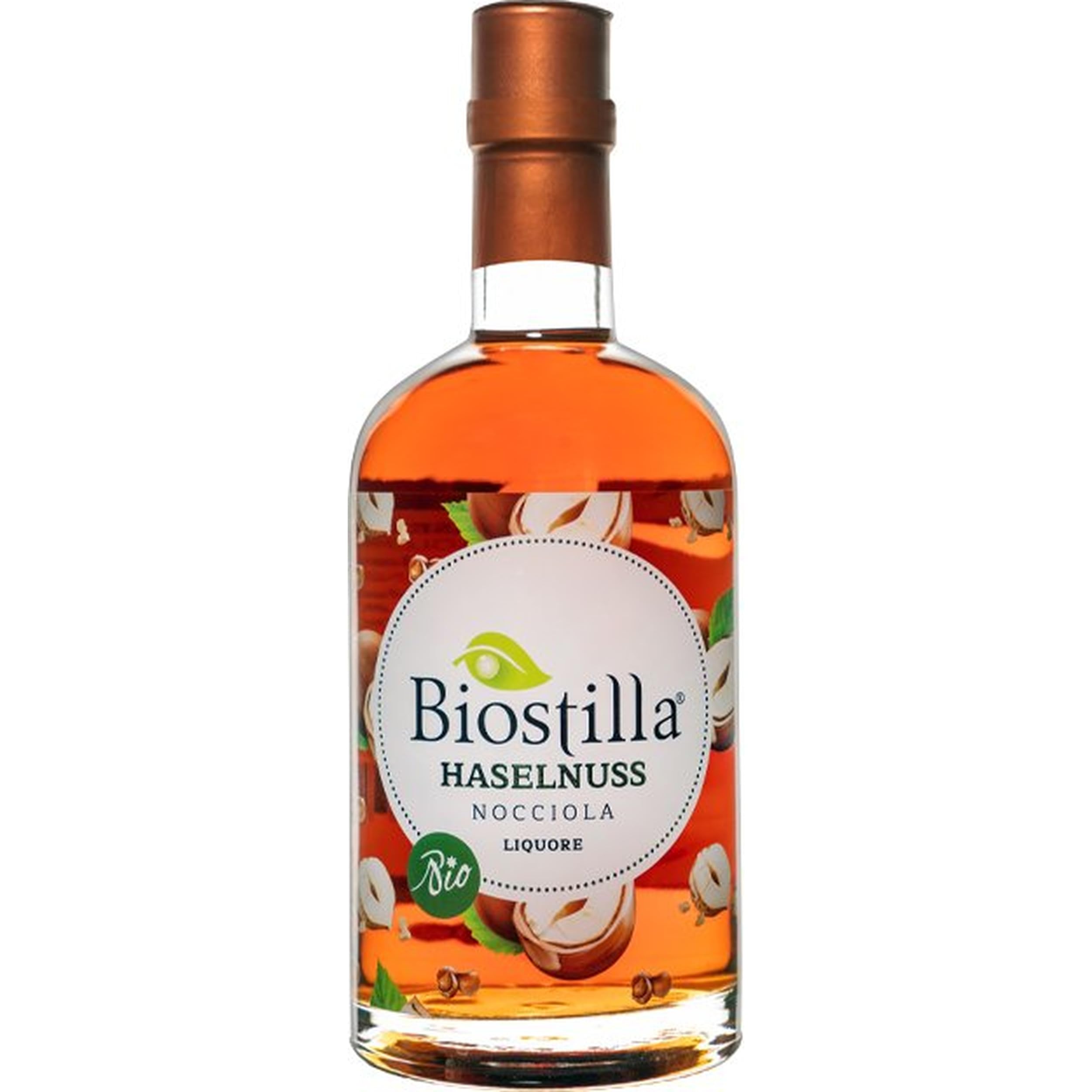 Distilleria Walcher Biostilla Nocciola Haselnusslikör Likör süß BIO Italien inkl. FeinWert E-Book (1 x 0.50 l)