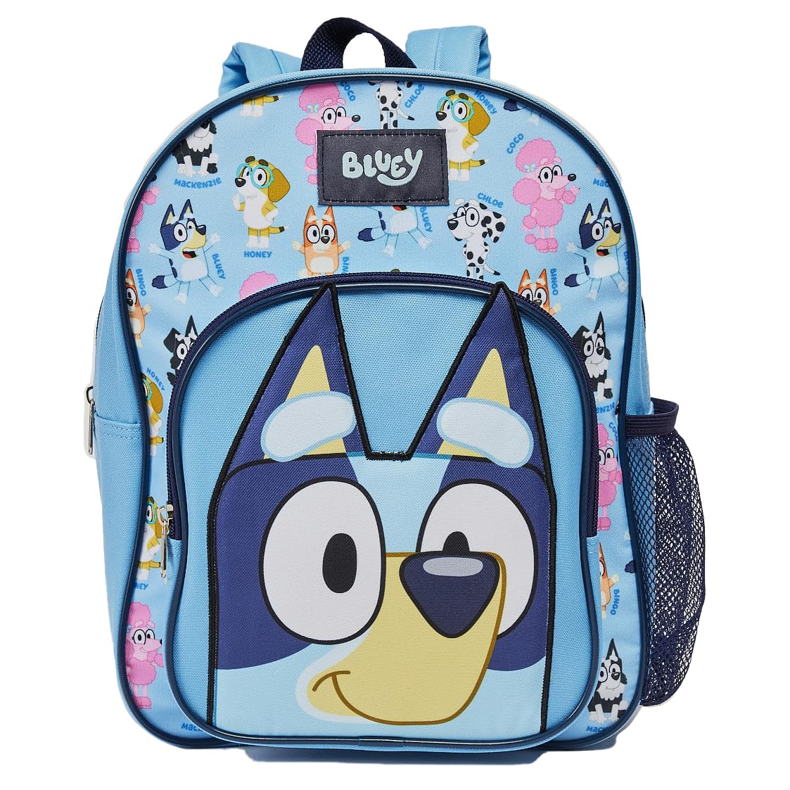 Bluey Boys Blue Y Backpack Kids School Bag Childrens & Girls Nursery Rucksack