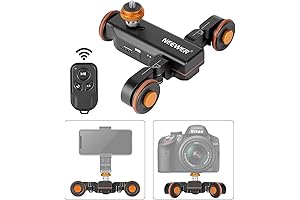 Neewer 3-Wheel Electric Video Track Slider