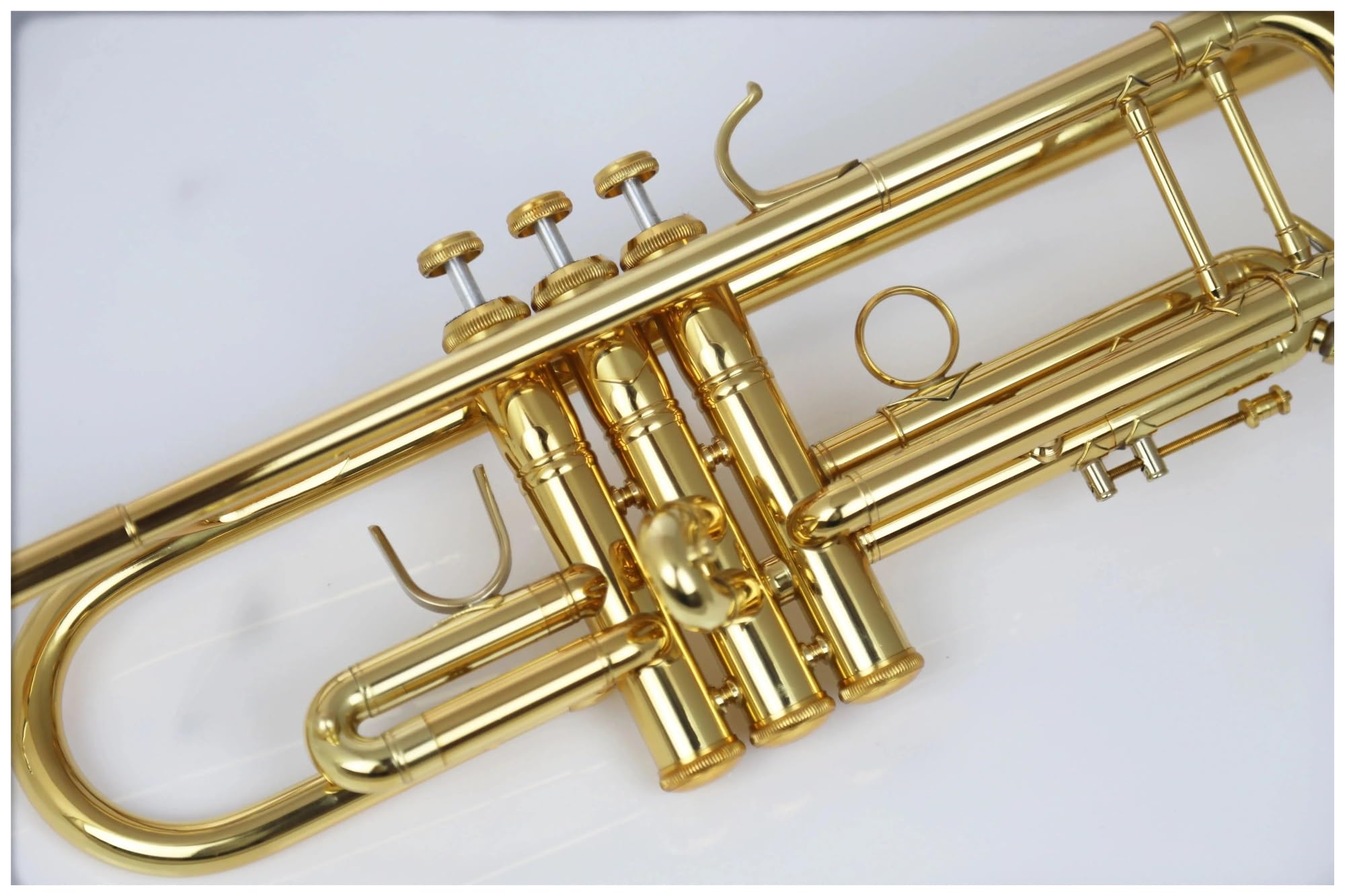 Trompete Musikinstrument Goldenes Messing Trompete Musikinstrument Student Erwachsene Anfänger Universal Trompete Musikinstrument