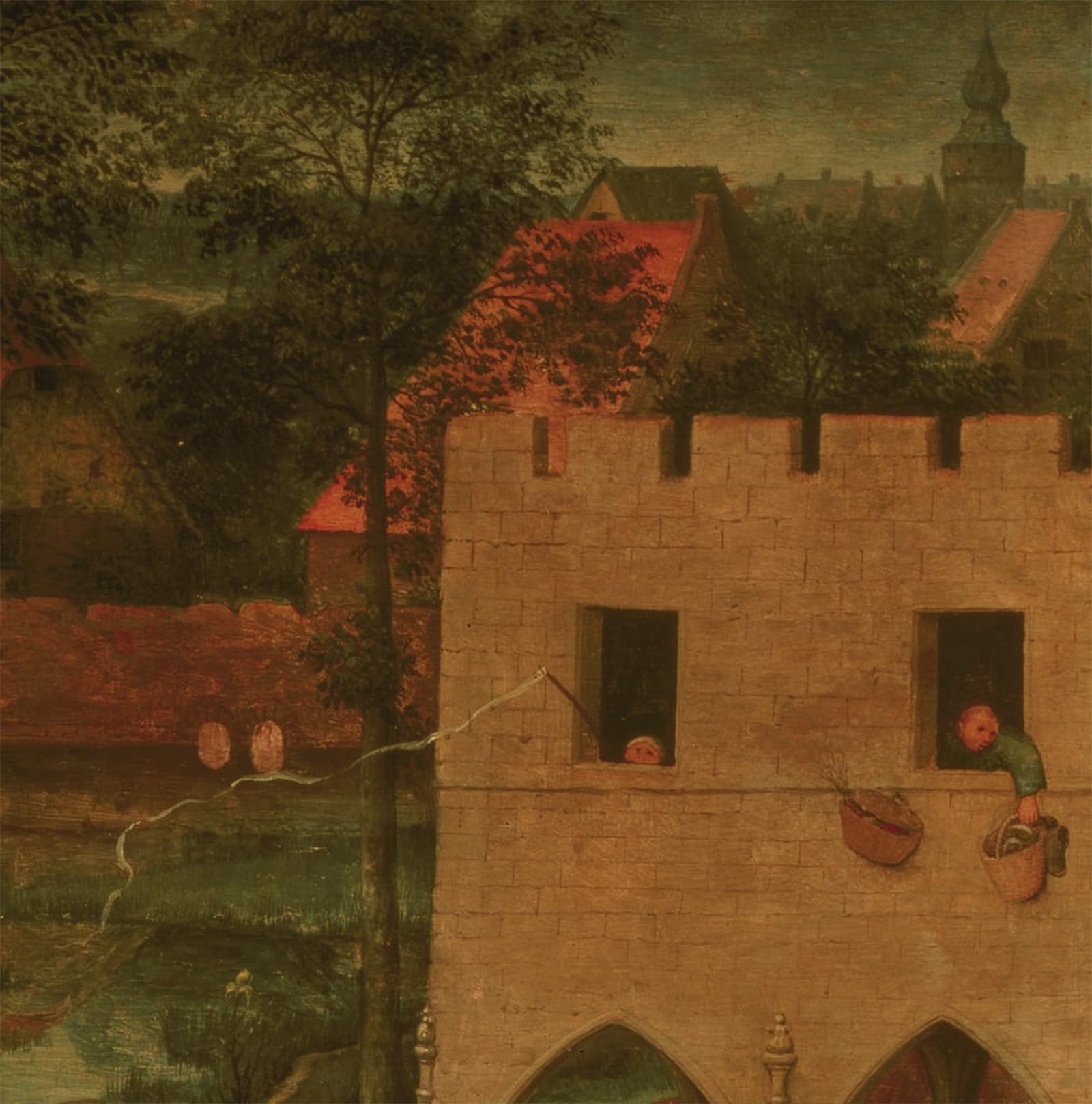 ARTXLXXBN Famous Painting Art Wall Decor Abstract Art Picture Children by Pieter Bruegel the Elder Animal Pictures for Home Decor 60x90cm
