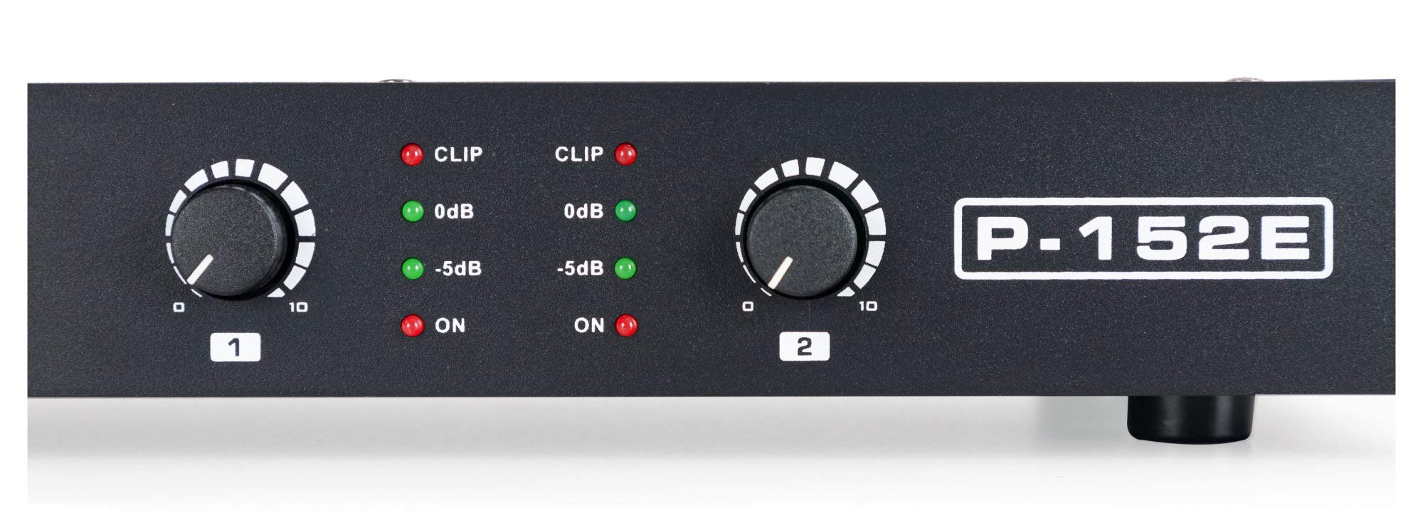 Pronomic P-152E MKII Finale - Finale 2 Canali - Potenza RMS/4 Ohm: 2x 150 Watt - Particolarmente adatto per monitoraggio o studio/HiFi - 1HE - Nero