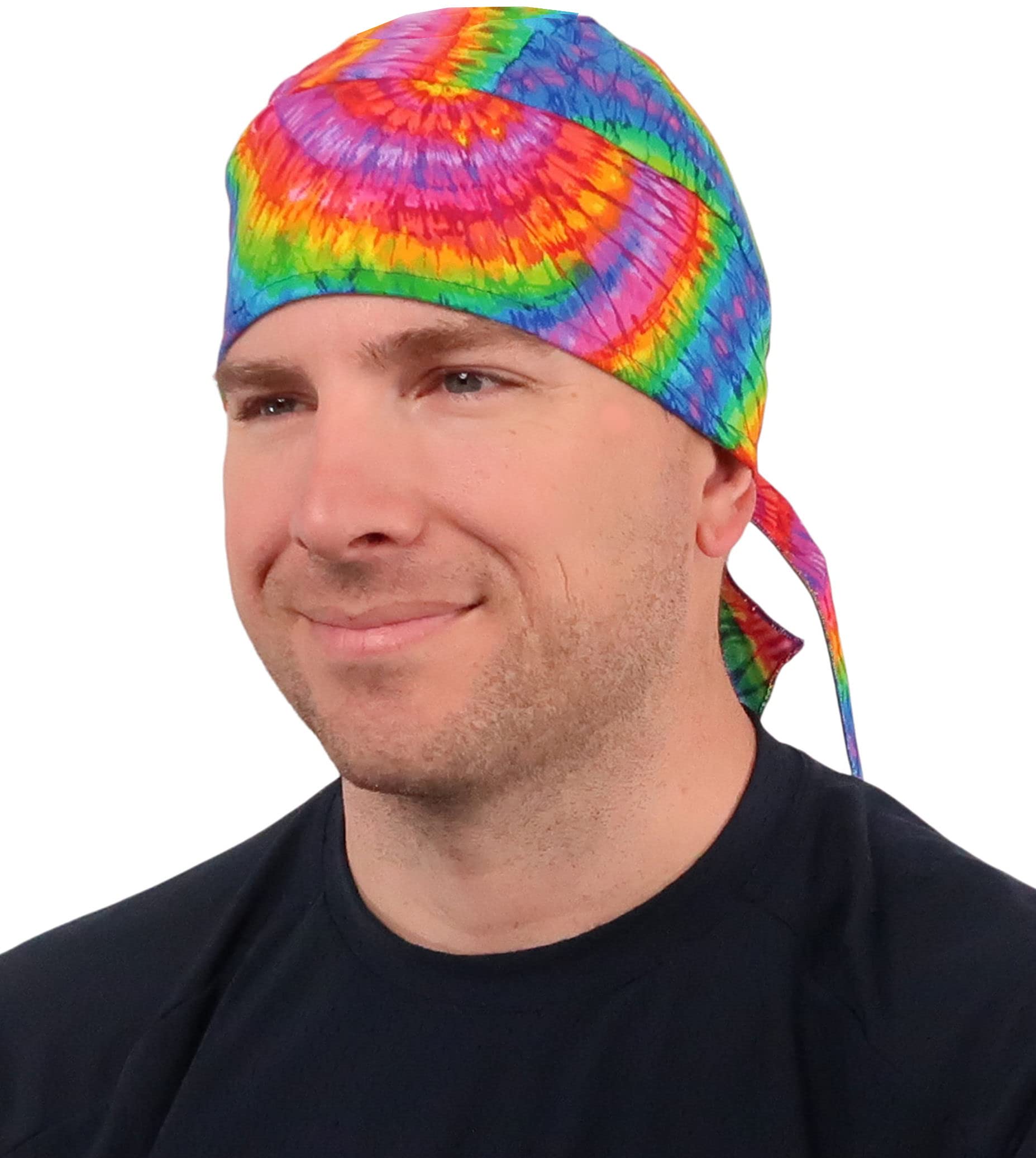 Sparkling EARTH Extra DEEP Skull Caps with Terry Cloth Sweatband Built in - Doo Rags Do Rag Durag