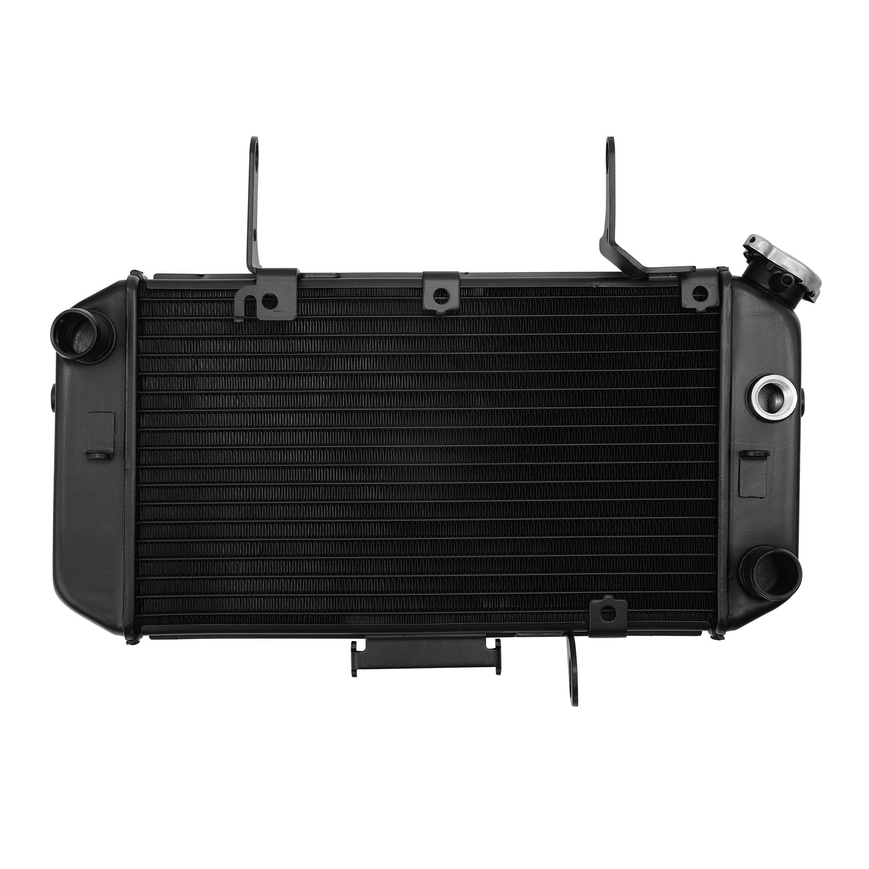 SLMOTO Black Motorcycle Replacement Radiator Water Cooler Cooling Fit For SUZUKI DL650 DL 650 V-Strom 2004 2005 2006 2007 2008 2009 2010 2011