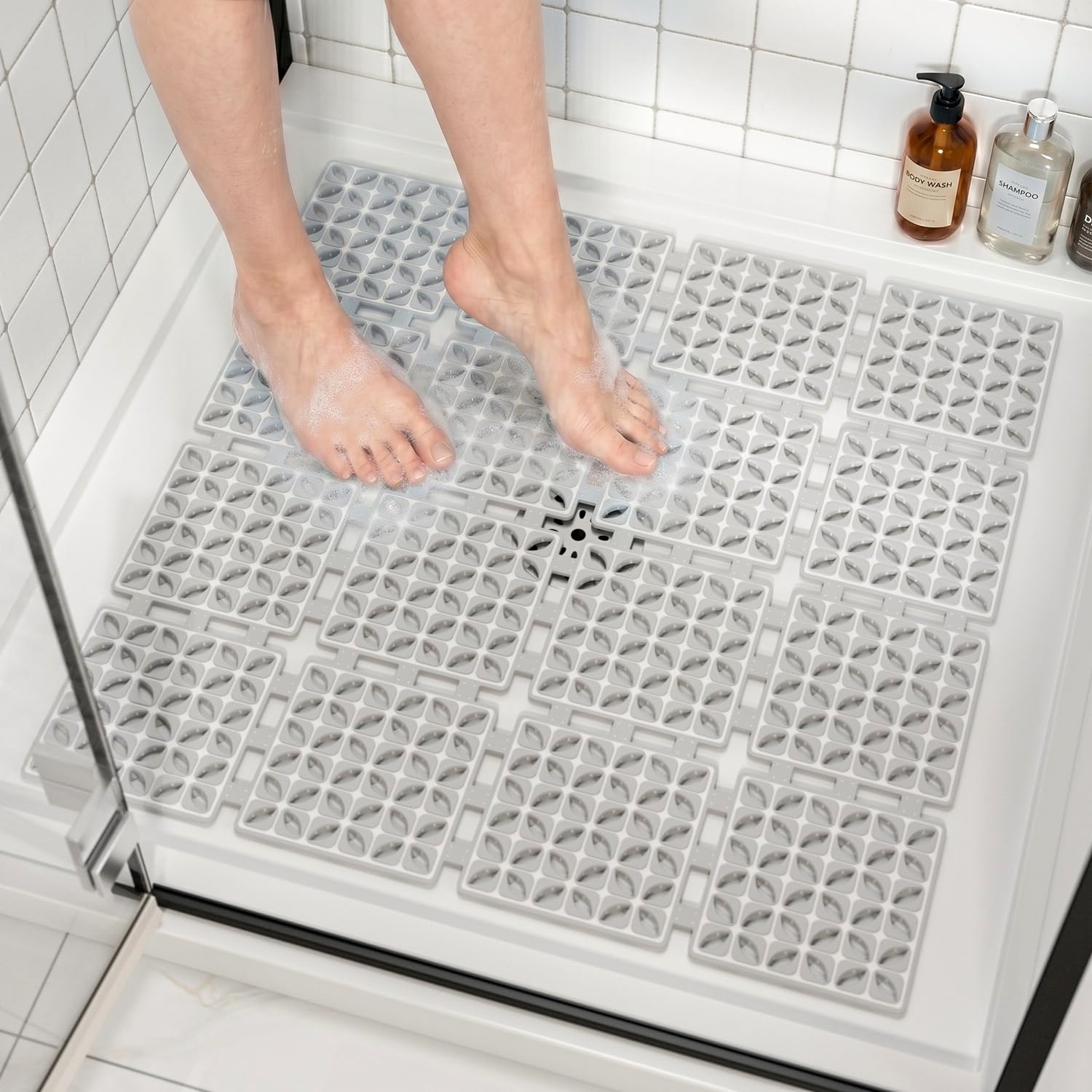hitslam tapis de douche antidérapant