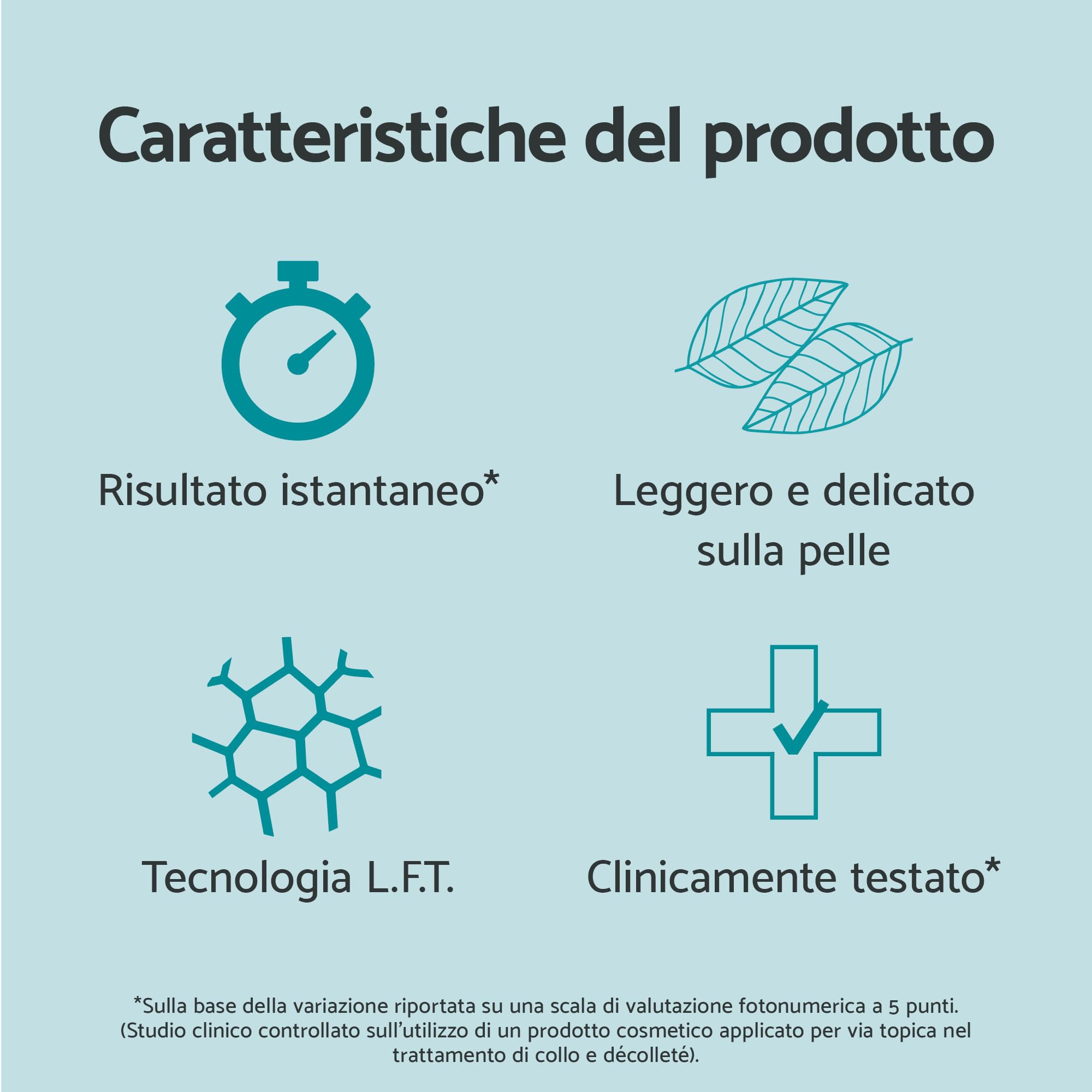 Remescar Crema Collo e Décolleté 40ml – Lifting Istantaneo per Pelle Rassodata – Riduce Rughe e Flaccidità in 5 Minuti – Crema Antirughe Levigante