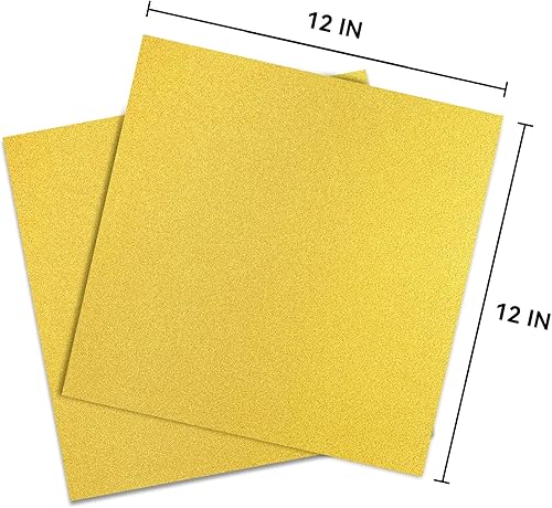 Miniatura 2 de Cartulina dorada con purpurina de 12 x 12 pulgadas, papel para Cricut, tarjeta gruesa para hacer tarjetas, álbumes de recortes, manualidades (30
