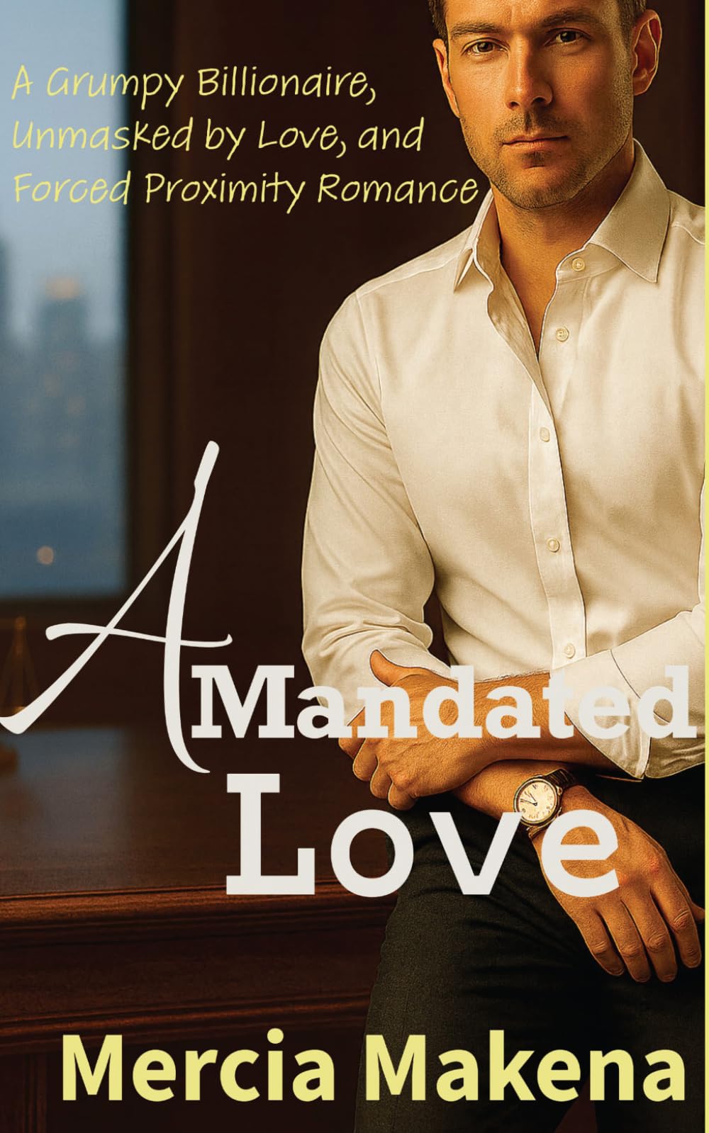 A MANDATED LOVE: A Grumpy Billionaire, Unmasked by Love, and Forced Proximity Romance