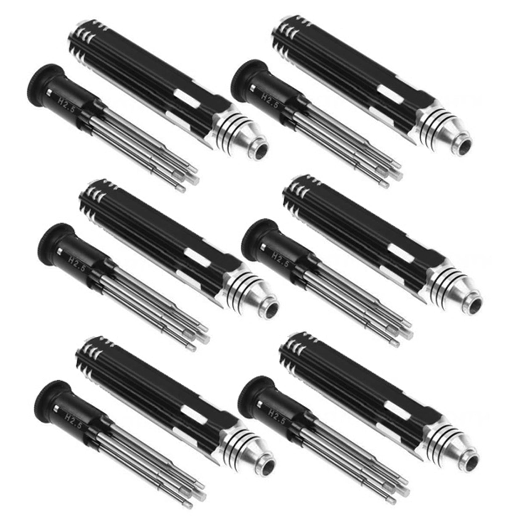 Tournevis hexagonal de 1.5-3 mm pour réparer facilement votre hélicoptère RC