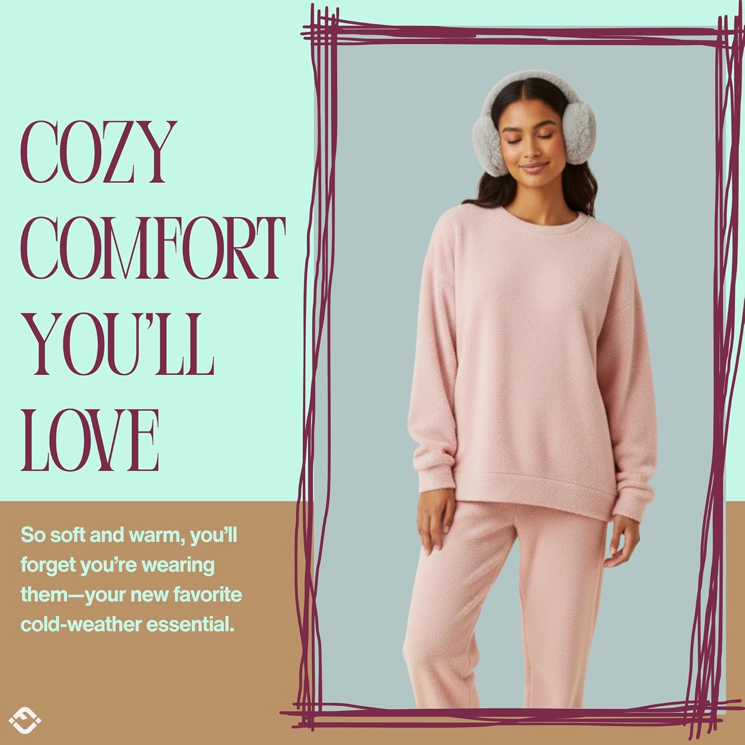 Funky Junque Women’s Winter Earmuffs - Faux Fur - Image 4