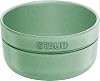 Staub 40508-185 Ceramic Bowl, 4.7 inches 12 cm, 20.3 fl oz 600 ml, Sage Green, Pottery, Microwave Safe, Japanese Standards Product