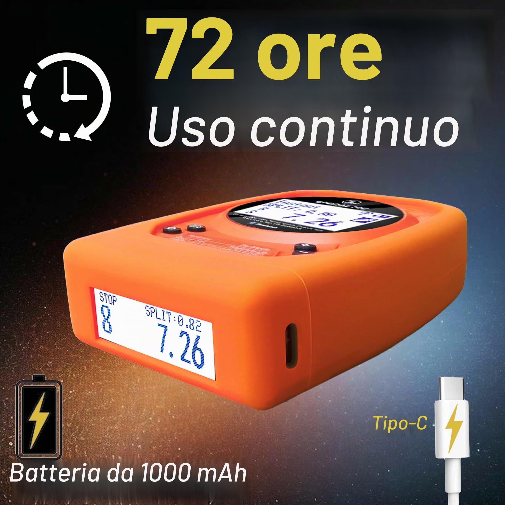 Timer per scatti(Arancione)