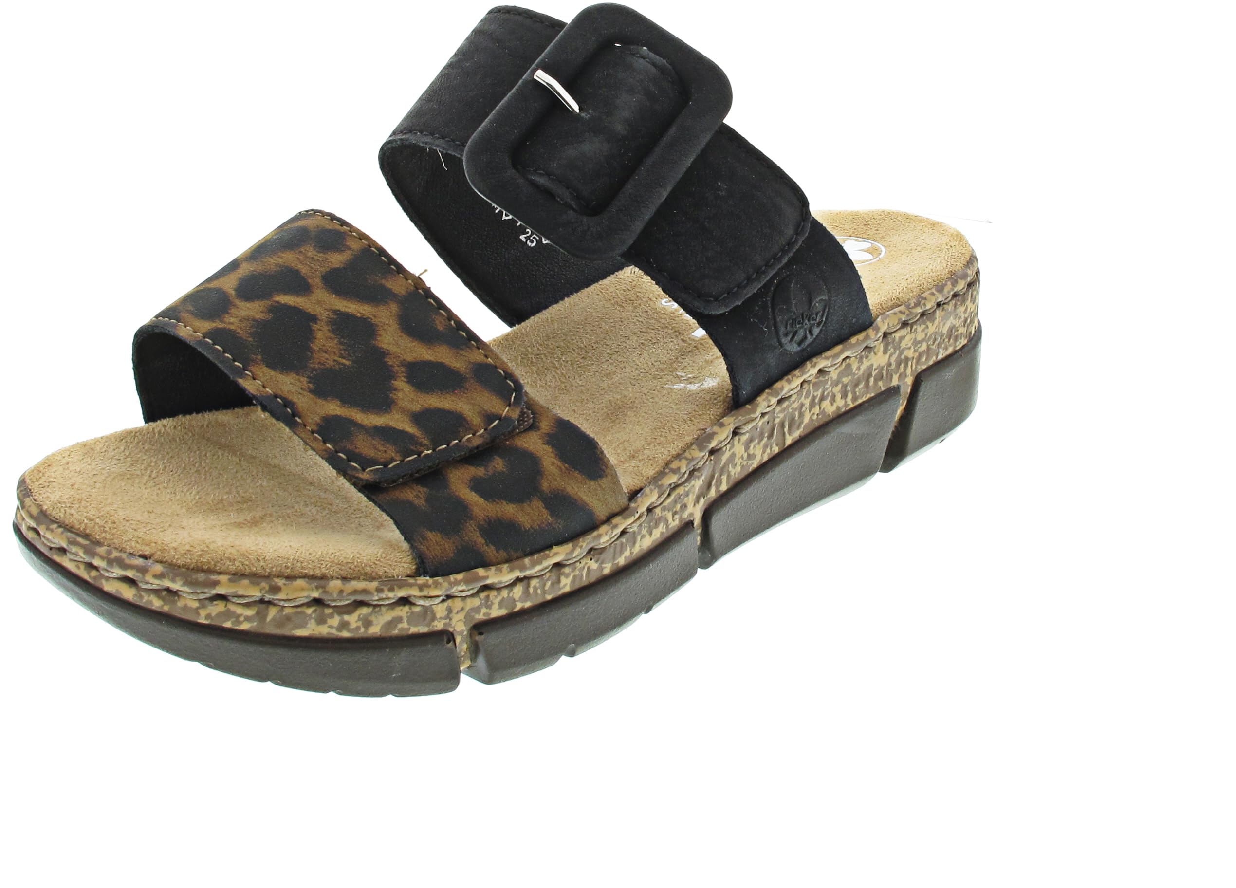 Rieker Damen Pantoletten V2392, Frauen Slipper
