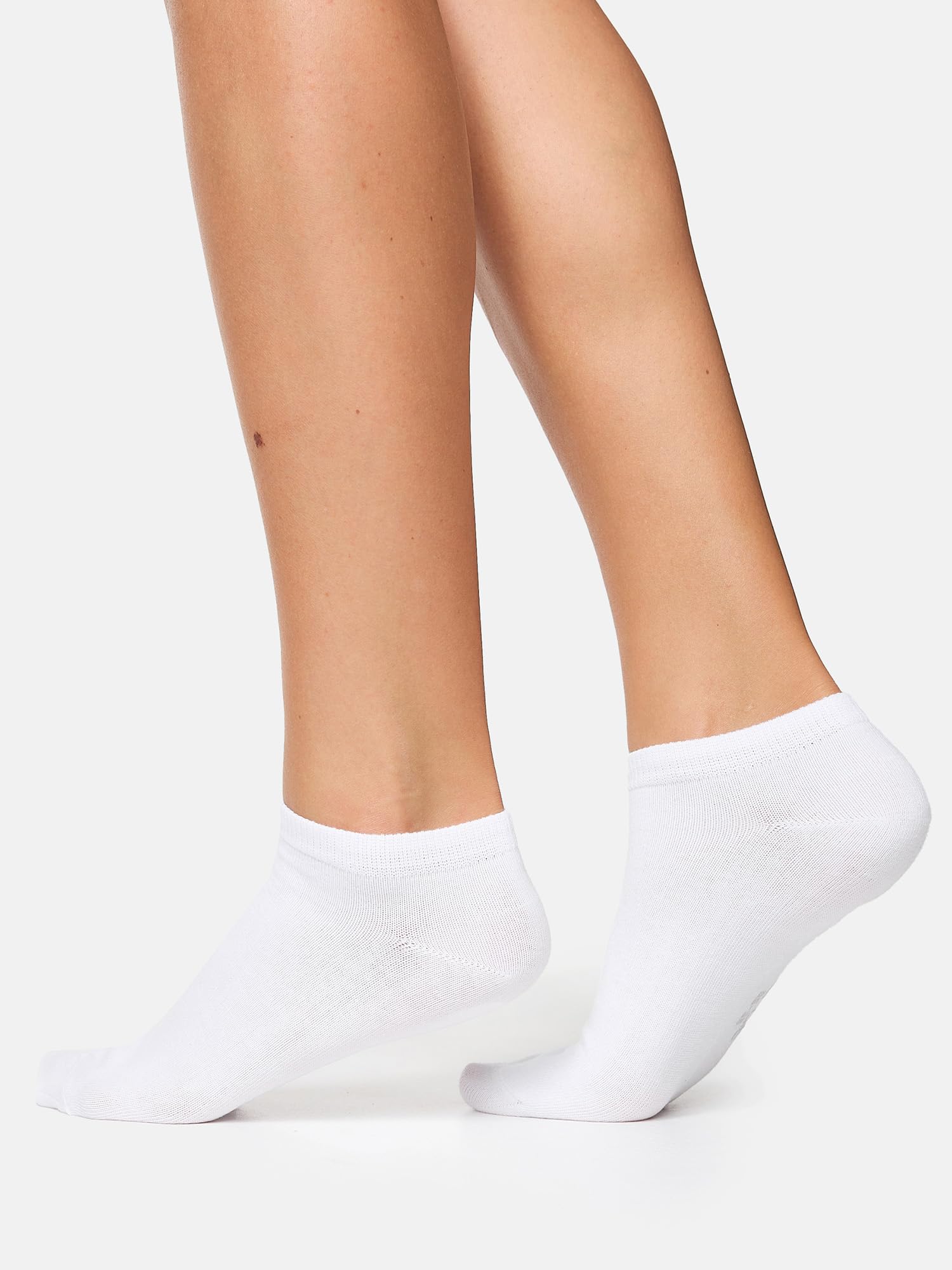 NUR DIE Damen Sneakersocken 20-Pack Classic weich bequem atmungsaktiv - schwarz weich bequem atmungsaktiv - Größe