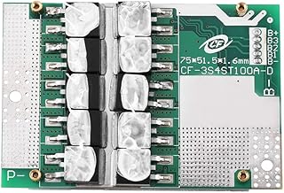 Placa de proteção de bateria de íon de lítio, 3S 11,1V/12 V/12,6V 50A Balance Li-ion 18650 Bateria BMS PCB Placa de proteção de armário de componentes eletrônicos de equilíbrio