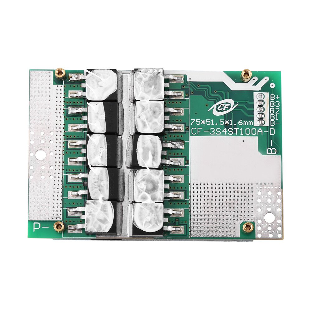3Series 50A 11.1V / 12V / 12.6V Płyta Ochronna PCB z równoważeniem dla baterii litowej