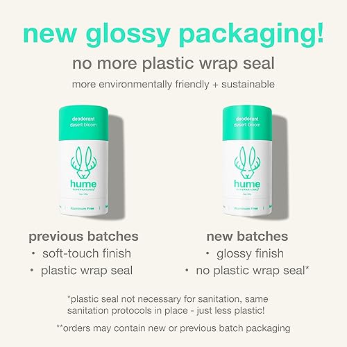 Miniatura 2 de Hume Supernatural Desodorante sin aluminio para mujeres y hombres - Neutral, duradera, fórmula para piel sensible, bloqueo de humedad, probiótico