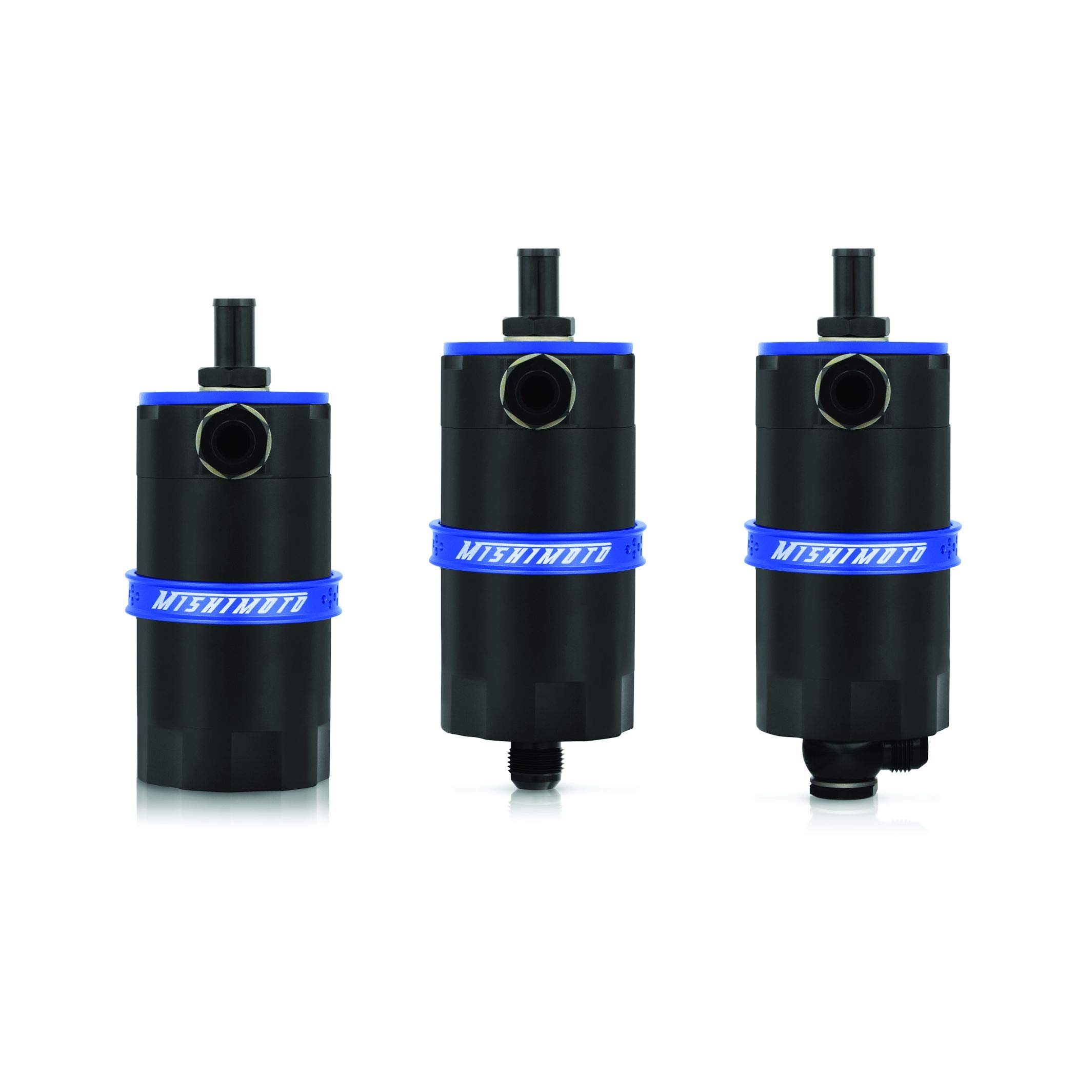 Mishimoto Baffled Oil Catch Can, Blue
