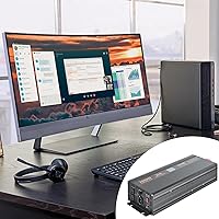 Vista 8 de VEVOR 2500W Sump Pump Battery Backup with LCD, Automatically Shifts to Inverter Power Ensuring Uninterrupted Operation, Essential for Emergencies &