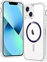 Vista 119 de FNTCASE Funda para iPhone 15 Plus: Fundas magnéticas transparentes para teléfono con protector de pantalla compatible con Magsafe Slim Anti