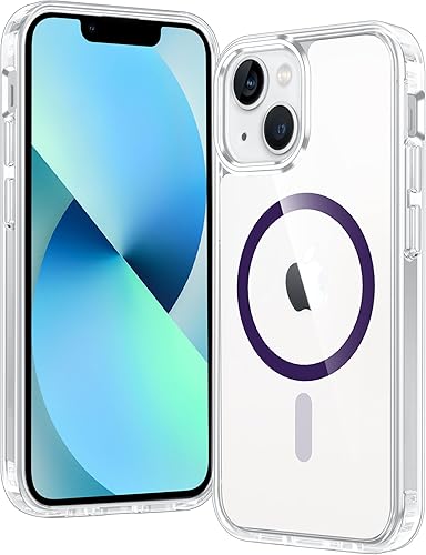 Miniatura 857 de Fntcase Funda para iPhone 15 Plus y 14 Plus de 6.7 pulgadas, magnética, a prueba de golpes de grado militar, antiamarilleo, delgada, protectora