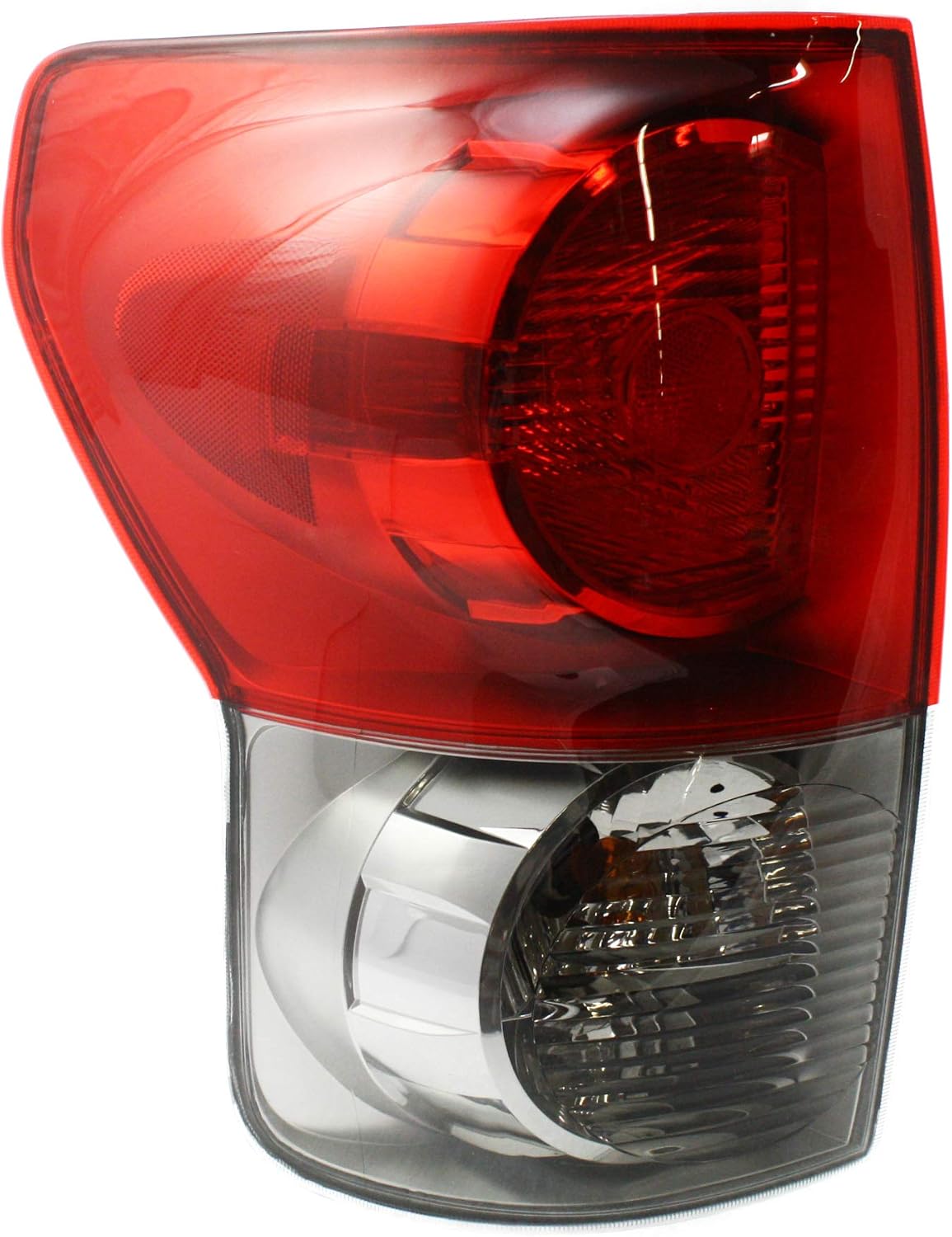 Evan-Fischer Tail Light Assembly Compatible with 2007-2009 Toyota Tundra Driver Side