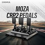 MOZA CRP2 Load Cell Pedals Pressure Sensor Pedal for Sim Racing Driving Video Games - 5