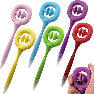 Rilsto Fidget Toy Pen – 2022 NEW Stress Relief Novelty Writing Instrument, Colored Fun Cute School Supplies, Ballpoint Bla...