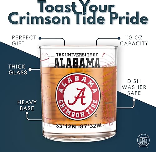 Miniatura 127 de Juego de vasos de whisky de la Universidad de Virginia Occidental (2 vasos de bola baja) – Contiene logotipo de West Virginia Mountaineers a todo