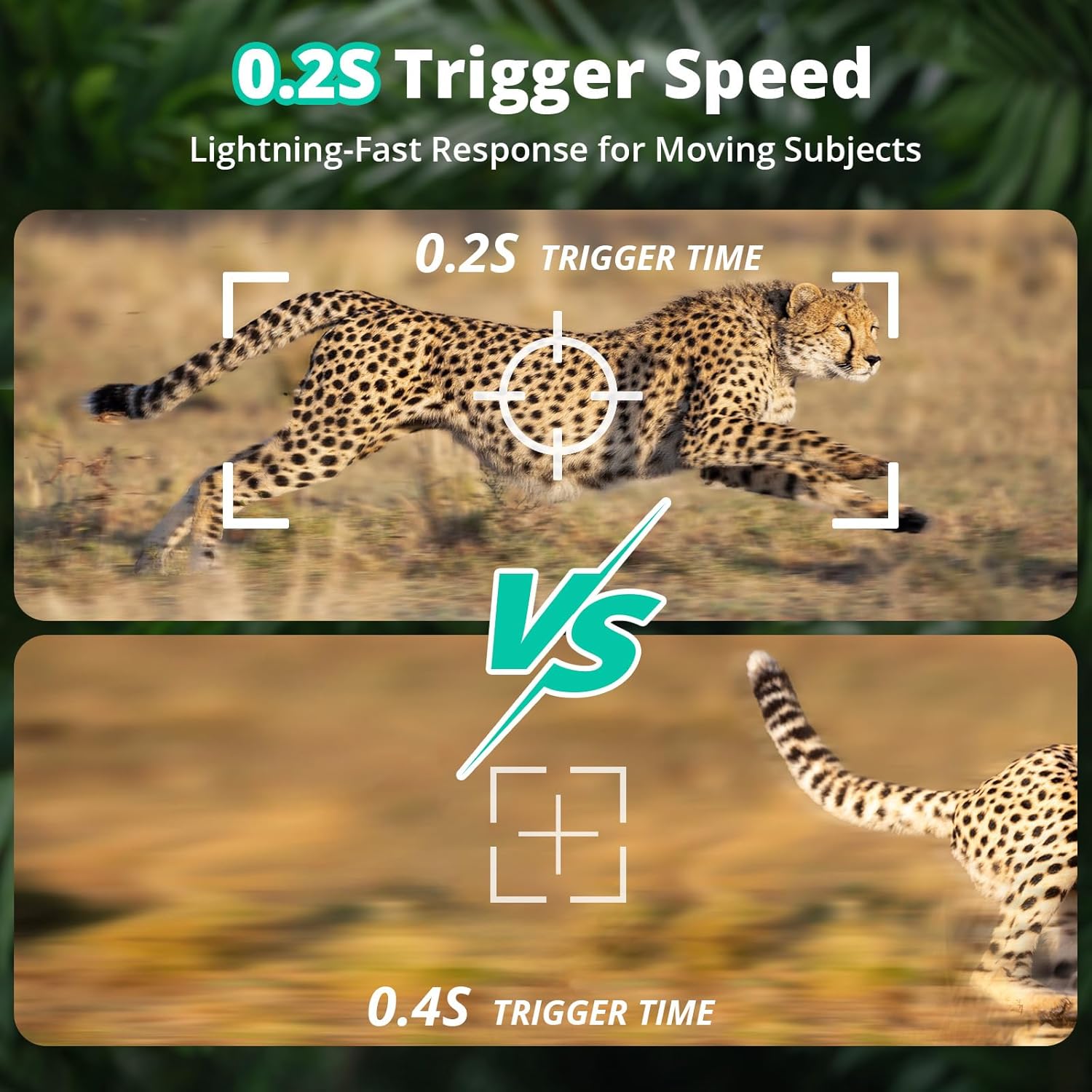 RECOTAC Sense Cellular Trail Camera - 32MP 1296P Game Camera with AI Photo Upscale,4G LTE Trail Cam No WiFi Need,No Glow Night Vision Motion Activated 0.2s Trigger Time Trail Cam for Outdoor Wildlife