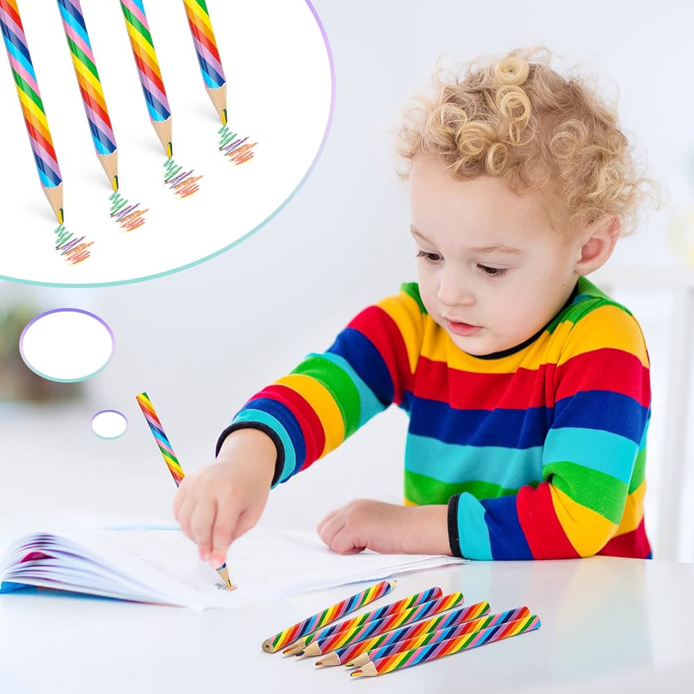 Temperamatite Manuale 2 Pezzi - Viola E Rosso Per Bambini, Scuola E Casa - Foto 6