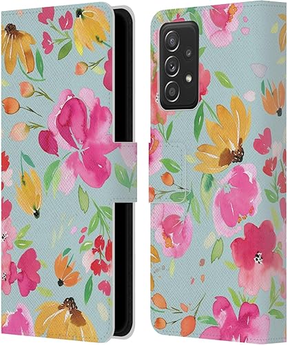 Miniatura 7 de Head Case Designs Officially Licensed Ninola Nature Spring Floral Leather Book Wallet Case Cover Compatible with Samsung Galaxy A53 5G (2022)