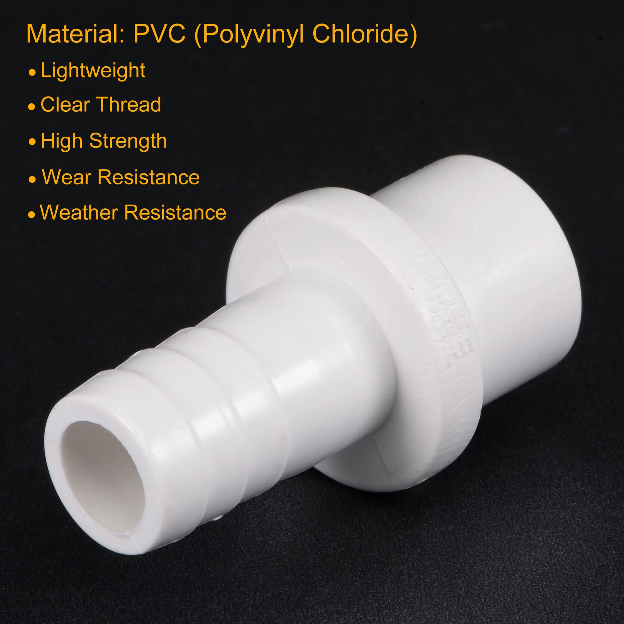 60 Attaches PVC Blanc Pour Tuyaux D’eau – Diamètre 20 Mm – Fixation Rapide Et Solide