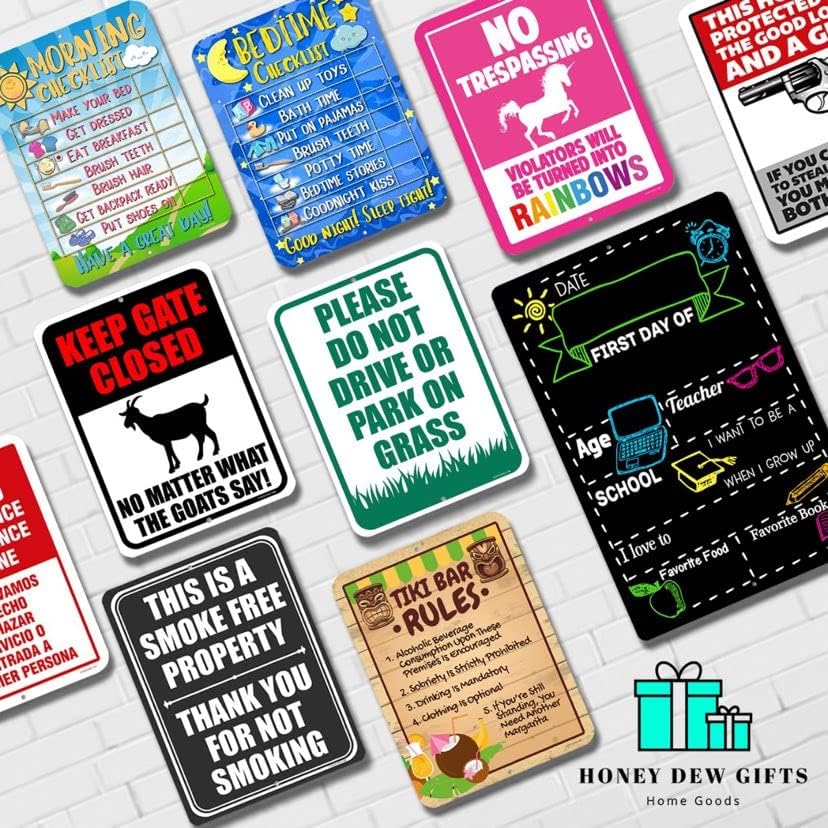 Honey Dew Gifts Please Shut the Gate Thank You Sign HDG-1349 — 사진 5