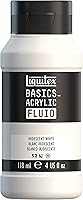 Vista 17 de Liquitex BASICS Pintura Acrílica Fluida, Botella de 118ml (4 oz), Tono Verde Hookers Permanente