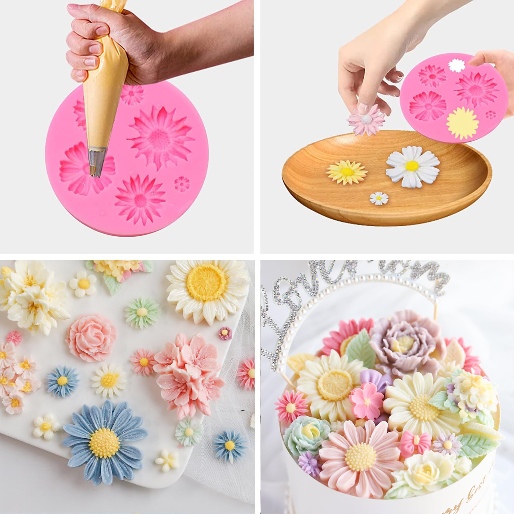 Moule en silicone couronne de framboises pour chocolat et fondant, moule à gâteau rond en forme de fruit 3D, outil de décoration comestible pour desserts, moule à gâteau printanier - France