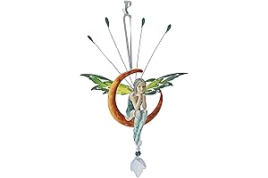 Design Toscano QS327663 Lochloy House Hanging Fairy Christmas Ornament