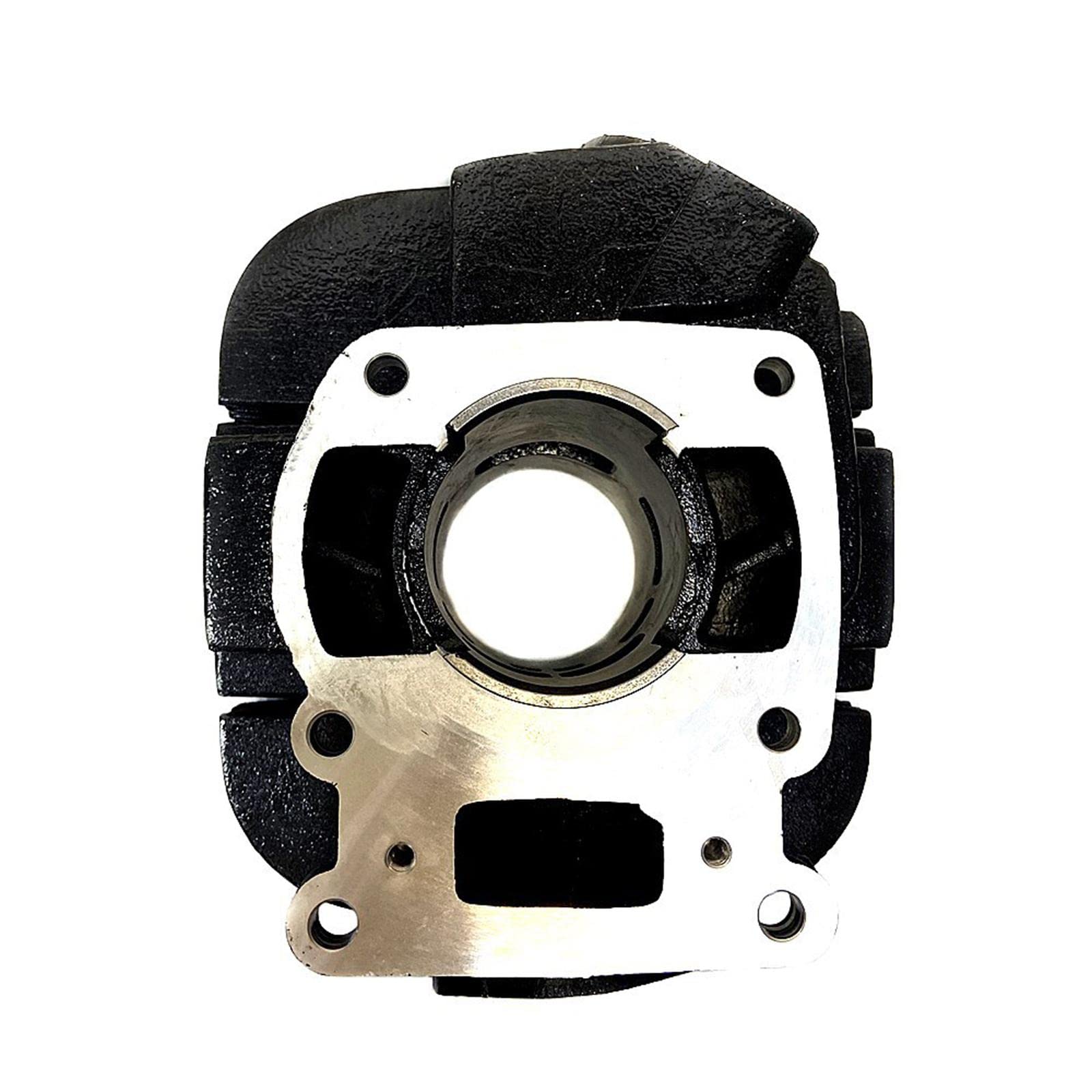 Milageto Kit Cilindro Pistón para TS125 Dos Aros Pistón Juego Juntas Pasador Aleación de Aluminio Componentes Motor Recambio Directo Adecuado para