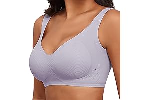 Soft Wirefree Bras for Women Full Coverage